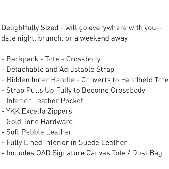 OAD MINI ARC Convertible Backpack - BORDEAUX - Picture 6 of 9